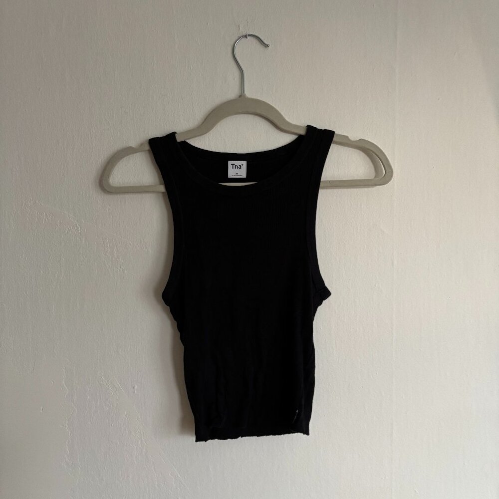 Artizia Black Tank Top, XS